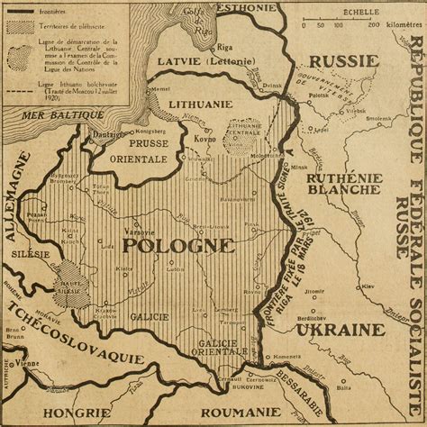 poland map 1921
